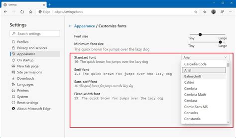 How To Add Font In Microsoft Edge Pelajaran