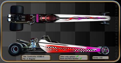 Jrdragster Graphics Combustion Wraps