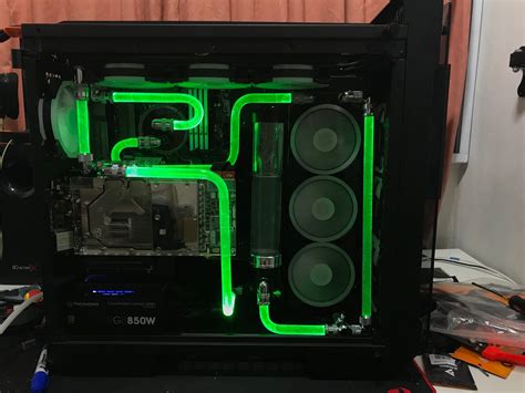 Thermaltake View 71 All Rgb Build All Even Fittings Buildsgg