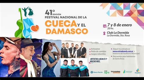 Festival Nacional De La Cueca Y El Damasco Youtube