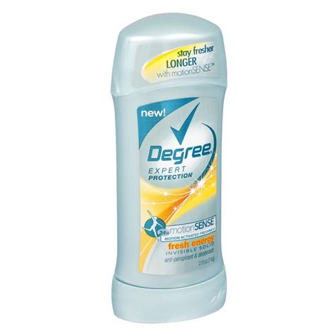 Degree Motionsense Antiperspirant Deodorant Invisible Solid Fresh Energy