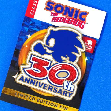 Pin Figurine Sonic Limited Edition 30th Anniversary Sonic The