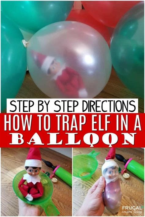How To Stuff A Balloon With Elf On The Shelf Awesome Elf On The Shelf