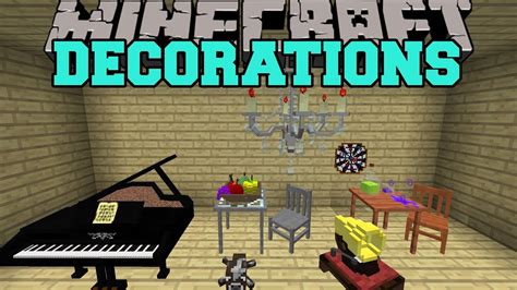 inspiration & tipsfullyspaced shows you how to decorate the interior of you're house and give you so. Minecraft: DECORATIONS (TOYS, FURNITURE, MUSICAL ...