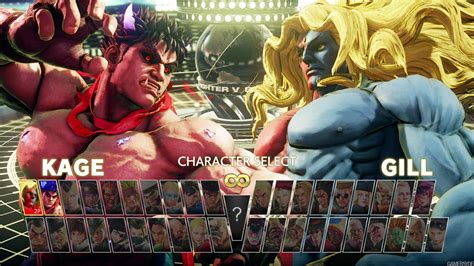 Street Fighter V Reveals Gill And Champion Edition Gamersyde