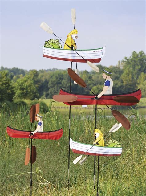 20 In Whirligig Spinner Canoe Premier Kites And Designs Wind