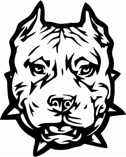 Pitbull Sticker Decal Dog Detailed Decals
