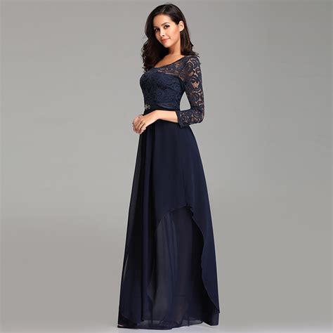 uk ever pretty woman lace sleeve long evening party dresses prom ball gown 07716 ebay