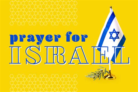 Prayer For Israel Cornerstone Community Church