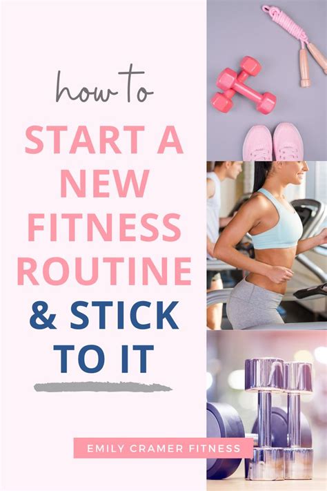 How To Start A New Fitness Routine And Stick To It In 2020 Workout