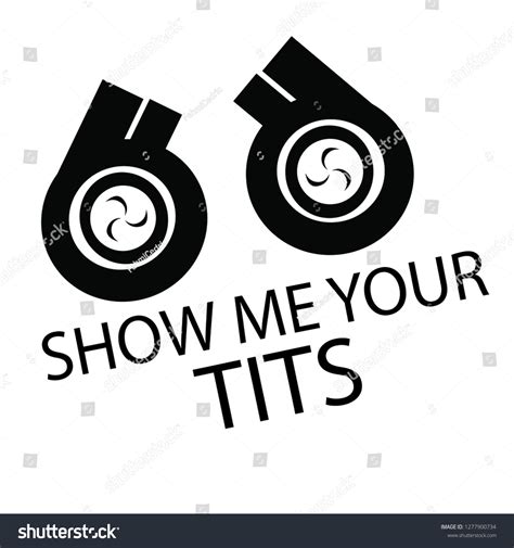 show me your tits vector de stock libre de regalías 1277900734 shutterstock