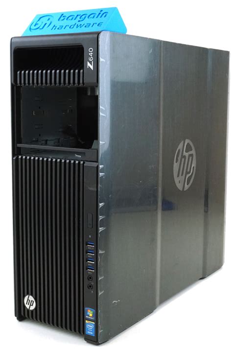 Hp Z640 Workstation E5 1600 And E5 2600 Configure