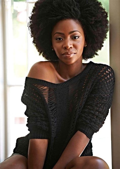 pangea s garden — accras teyonah parris in fro and curls today s natural hair beauty natural