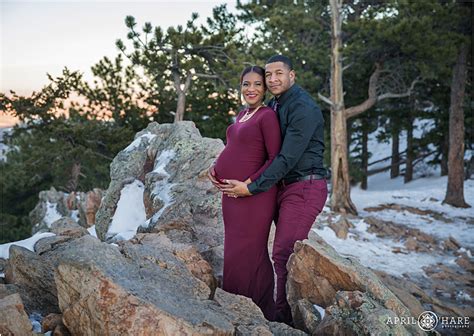 Boulder Maternity Photographer At Lost Gulch Overlook