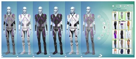 Male Alien Suit In 6 Designs By Menaceman44 At Mod The