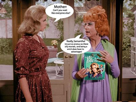 Agnes Morrehead As Endora Samantha And Endora Bewitched Wallpaper