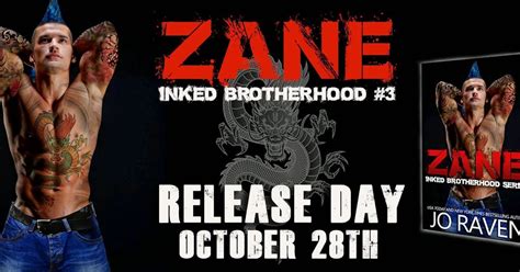 Smut Fanatics Zane Inked Brotherhood 3 By Jo Raven Release Day Blitz