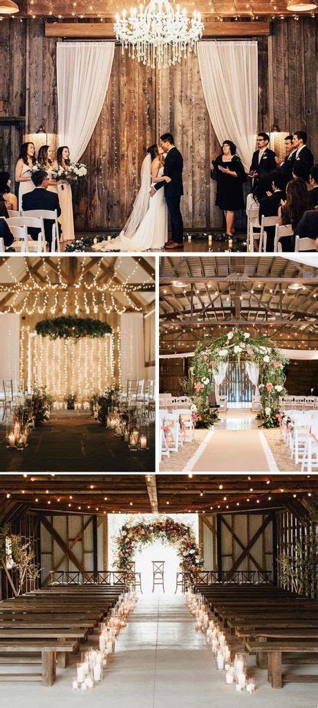 35 Ideas To Rock A Rustic Meet Elegant Barn Country Wedding Blog