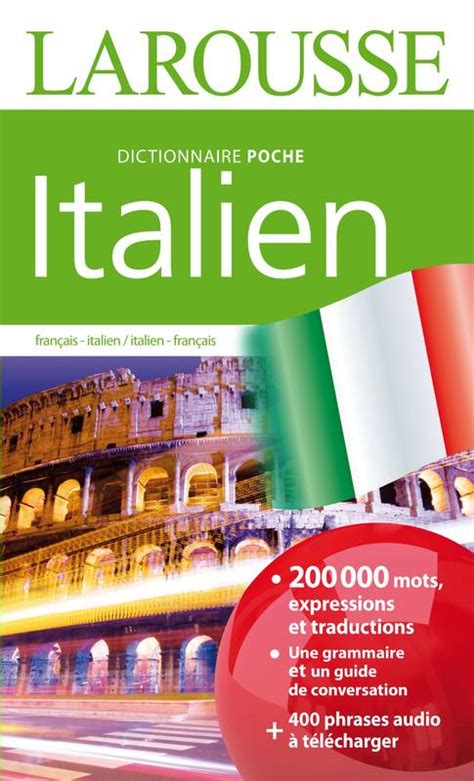 Livre: Dictionnaire Larousse poche Italien, Collectif, Larousse ...