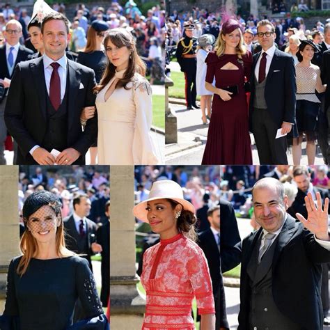 On tuesday, the show's creator, aaron korsh, sat alongside cast members during a press tour for the suits spinoff series, pearson, and spoke about what it was like attending the royal wedding. Suits cast at Royal Wedding : suits