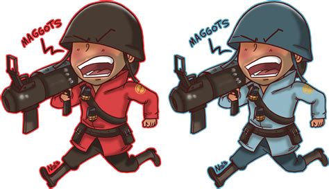Finally Got A Chance To Catch Up With My Tf2 Chibi Chibi Soldier Tf2