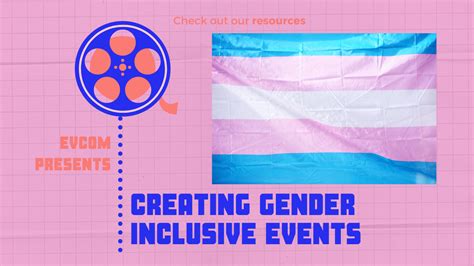 Creating Gender Inclusive Events A Short Guide Evcom