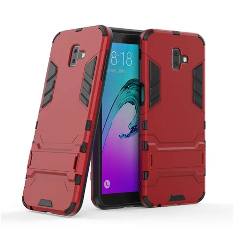Sfor Samsung Galaxy J6 Prime Case Luxury Robot Hard Back Phone Case For