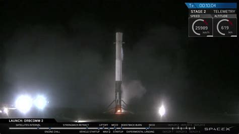 The Falcon Has Landed Spacex Soft Lands Rocket After Launch In Historic Feat Universe Today