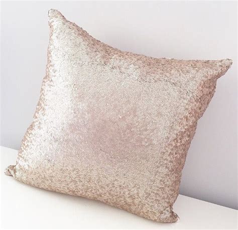 Rose Gold Sequin Cushion With Images Sequin Cushion Rose Gold