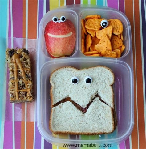 Funny Eye A Licious School Lunch In Easylunchboxes