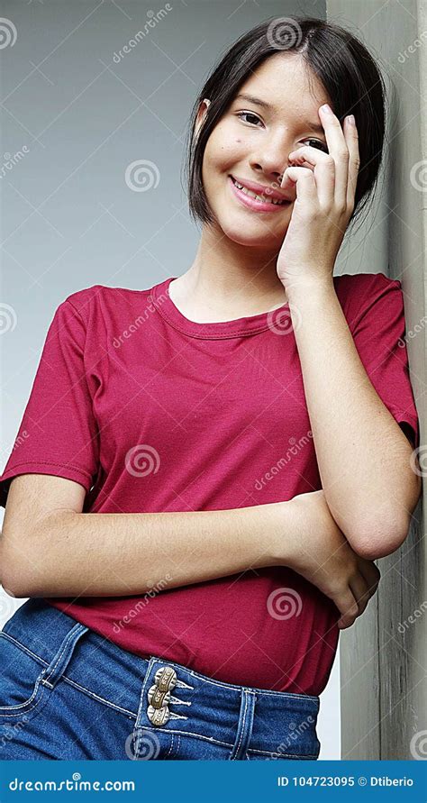 happy youthful person stock image image of happiness 104723095