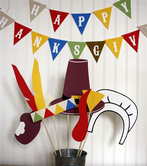 You can download the thanksgiving photo booth props for free. Thanksgiving PHOTO BOOTH PROPS Photo Props by silhouetteshop