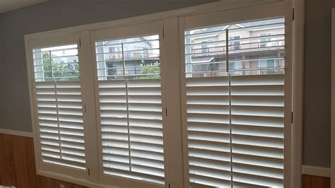 Plantation Shutters With 35″ Louvers Closed Fulltilt Blinds And Shutters