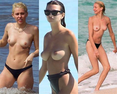 Top 20 Celebrities Nude Beach Photos