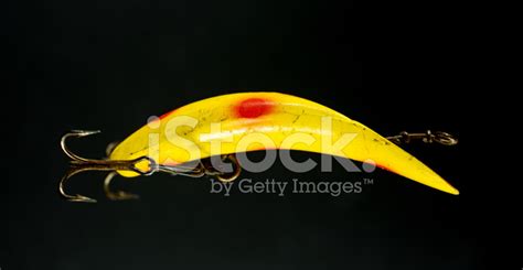 Yellow Fishing Lure Stock Photo Royalty Free Freeimages