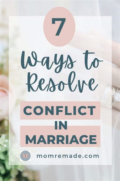 How To Resolve Conflict In Marriage 7 Biblical Ways To Healing Mom Remade