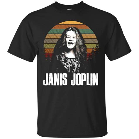 Retro Vintage Janis Joplin T Shirt Big Fan T Kinihax