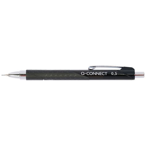 Q Connect Refillable Automatic Pencil Fine 05mm Hb 10 Pack Kf01937