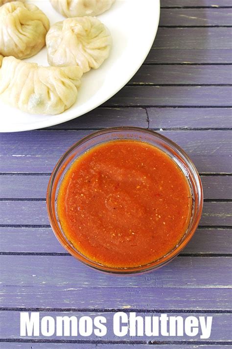 momos chutney recipe spicy chili garlic sauce with tomatoes