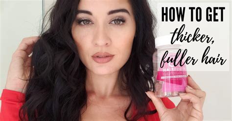 How To Get Thicker Fuller Hair Hairfinity