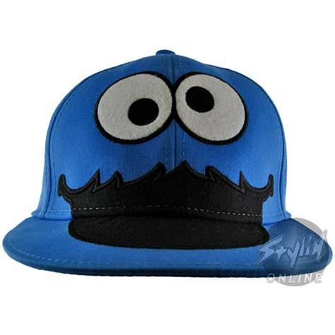 Sesame Street Cookie Monster Face Hat