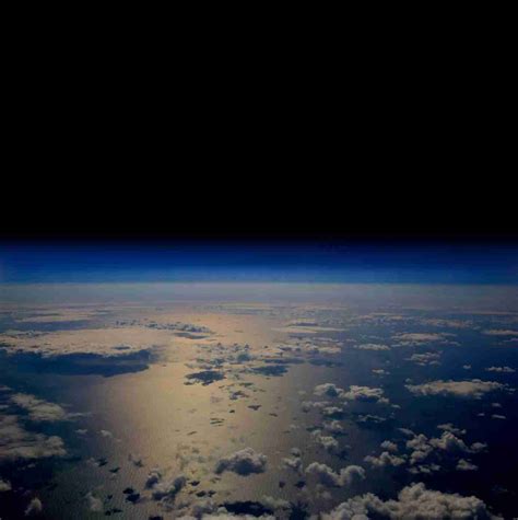 Boss Magazine Stratosphere High Altitude View Of Earth