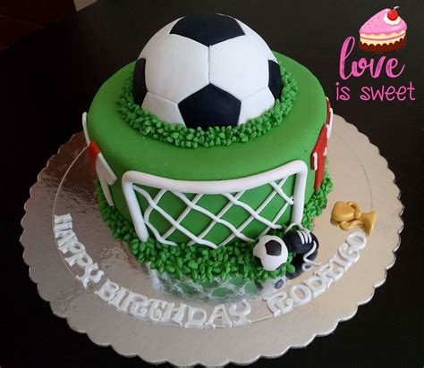 Torta De Pelota De Futbol Sport Cakes Birtday Cake Football Cake