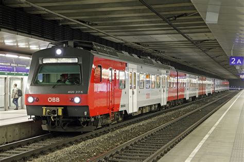 4020 317 In Wien Hauptbahnhof Schnellbahn Am 6november2015