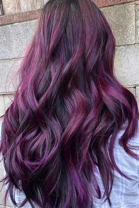 Plum Hair Color Choices You Will Be Asking For In 2021 Hair Color