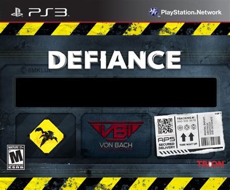 Defiance Collectors Edition Playstation 3 Game