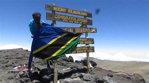 Mtanzania Aliyeweka Rekodi Ya Kupanda Mlima Kilimanjaro Kwa Muda Mfupi