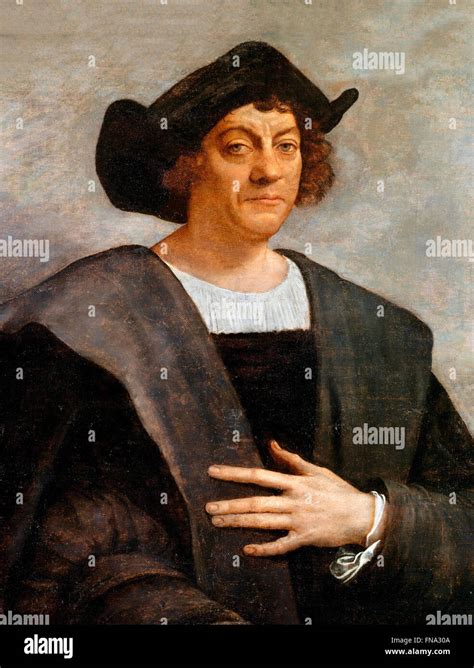 Christopher Columbus By Sebastiano Del Piombo Stock Photo Alamy