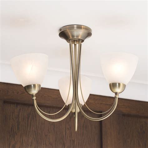 55) antique ceiling lights (55). Barcelona 3 Arm Ceiling Light - Antique Brass | Litecraft