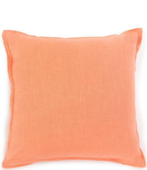 Southern Living Velvet & Linen Reversible Oversize Square Pillow